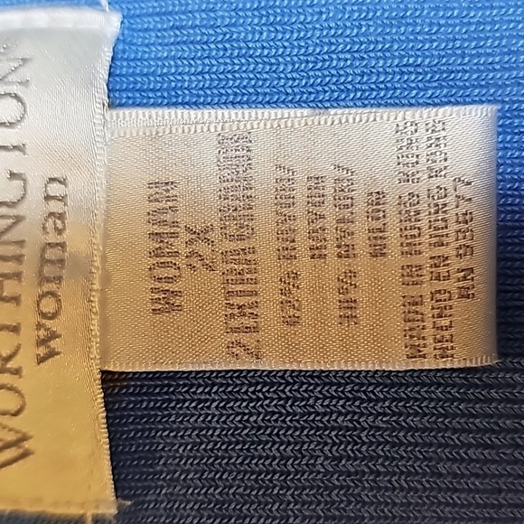 Worthington Woman Sweater Tank Sz 2X like new - Picture 8 of 8